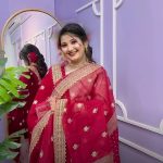Semi Moslin Sharee with Blouse Piece